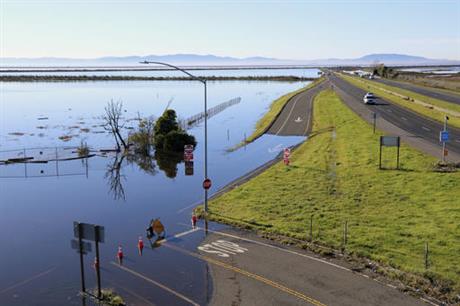 Storms Preview Ocean-rise Damage to California Cities