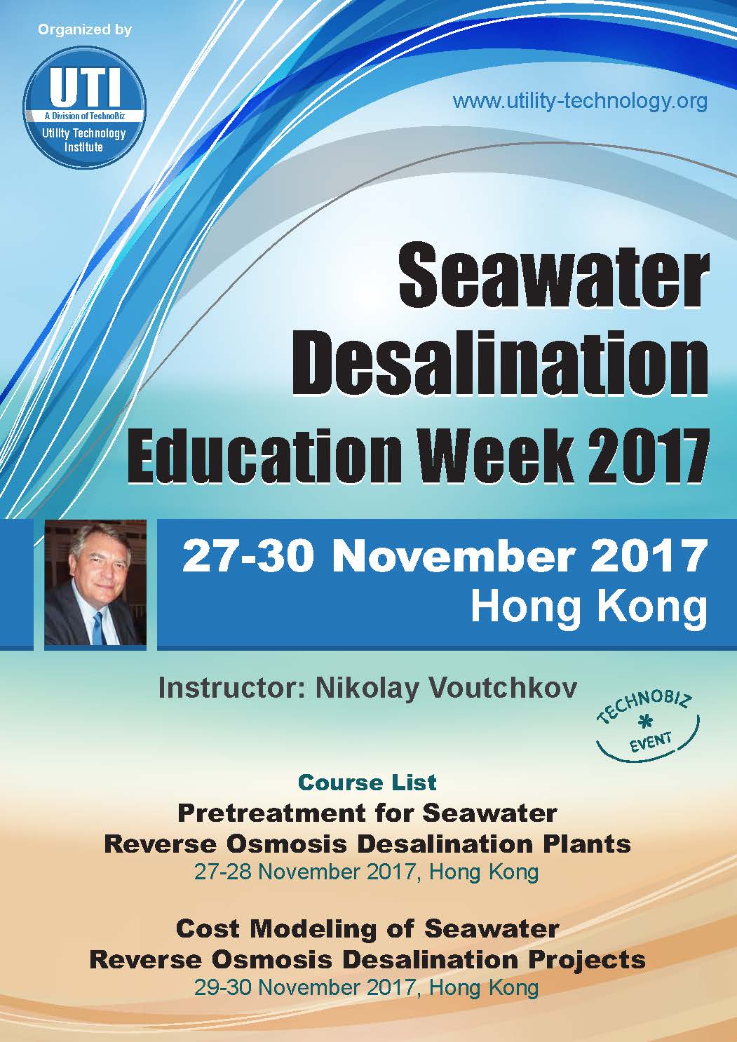 #Desalination&nbsp;Courses in Honk Kong - November 27-30, 2017&nbsp;