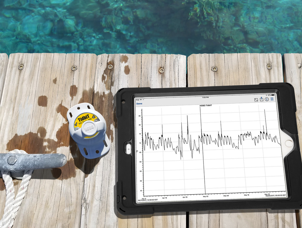 Bluetooth LE Water Temperature Data Loggers Simplify Field Data Collection