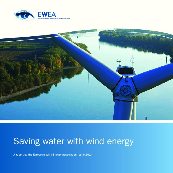 Saving Water With Wind Energy - 2014