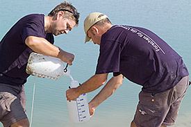 International Research Team Calculates Water Flows Around the Dead Sea