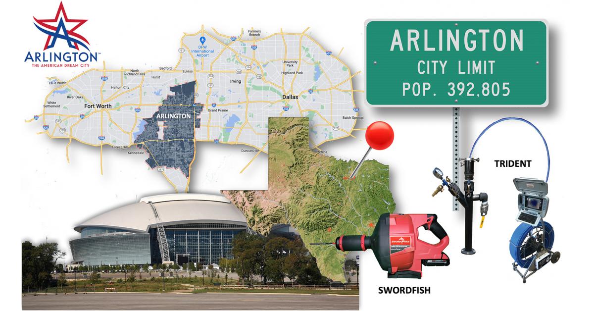 City of Arlington, Texas Selects ‘SWORDFISH’ to Locate Lead Service Lines