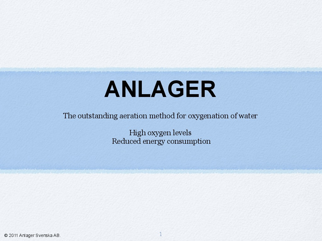 Dear all, on behalf of the team around Anlager in Sweden, Europe and Africa would we like to promote but also get comments and suggestions to mo...