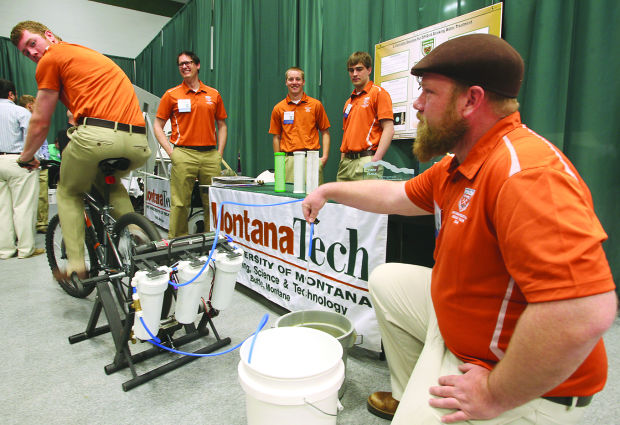 Tech students invent viable water treatment system at Techxpo