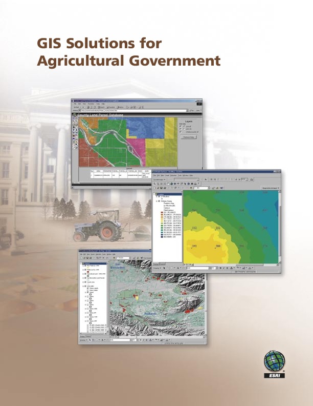 GIS Solutions for Agricultural Government 