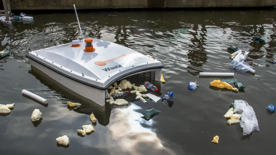 Drones for Trash Clean Up in Waterways Could Save the Oceans