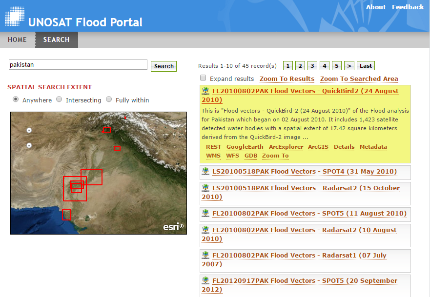 Maximizing Our Impact Through Data Sharing: UNOSAT Flood Portal | UNITAR