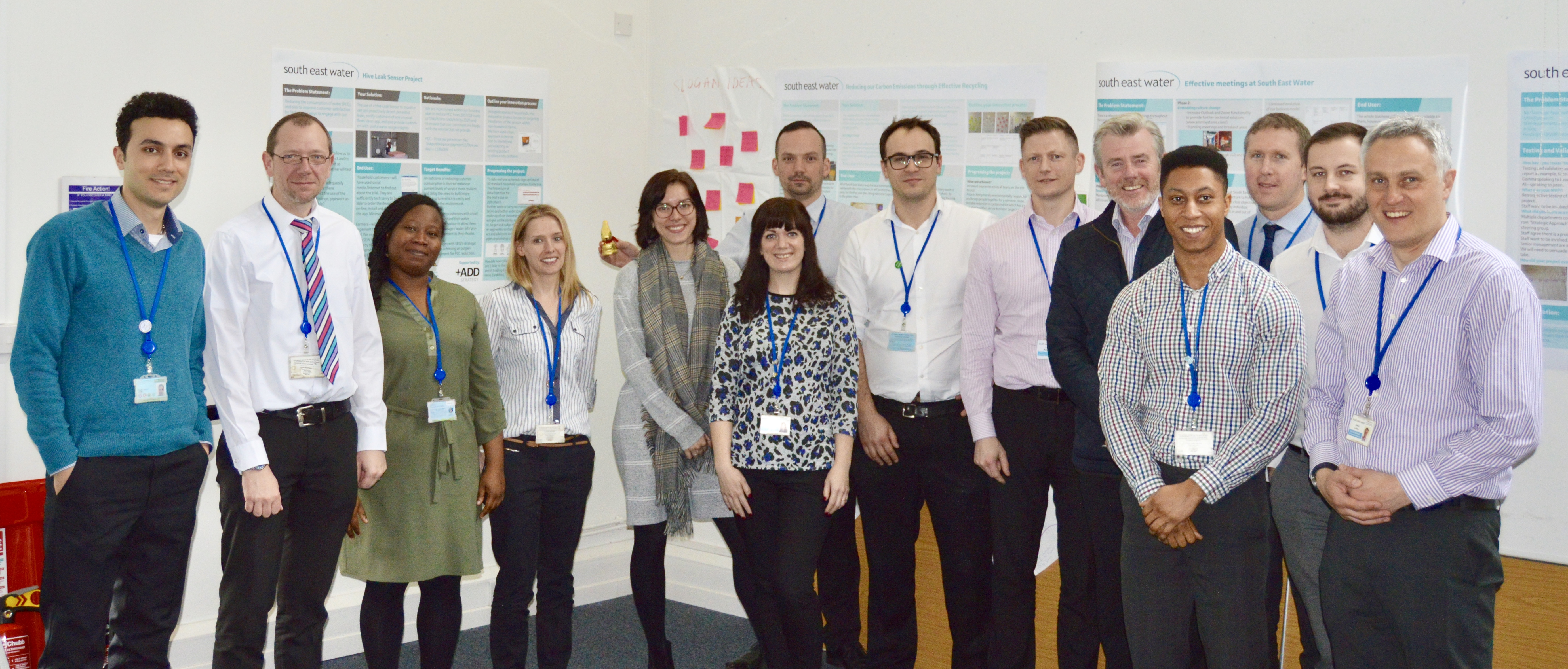 Over 20 Innovation Champions Complete Innovation Champion Certificate at South East Water UK