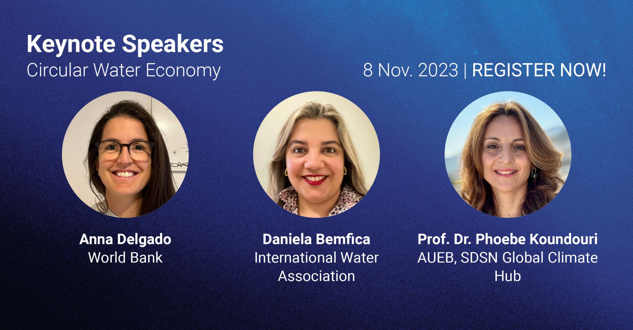 Keynote Speakers confirmed!We&rsquo;re thrilled to announce that we&rsquo;ve confirmed our lineup of keynote speakers for the upcoming BLUE PLANET Berli...