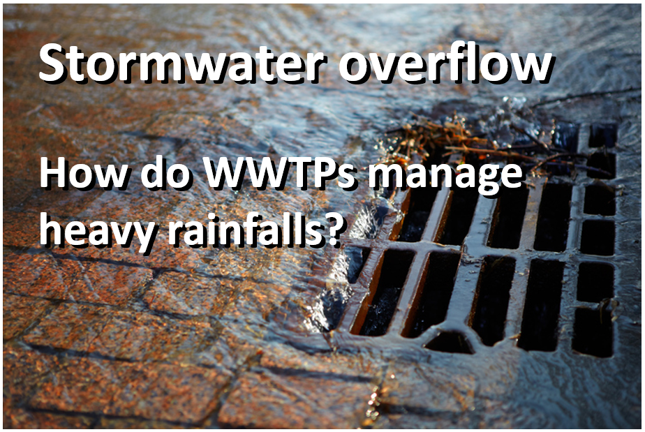 Stormwater overflow - How do WWTPs manage heavy rainfalls?