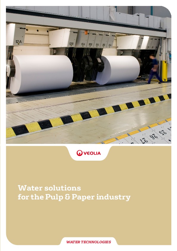 Water Solutions for the Pulp & Paper Industry by Veolia