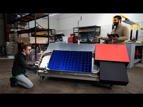 Solar-Thermal System Purifies 500 Gallons Of Water A Day