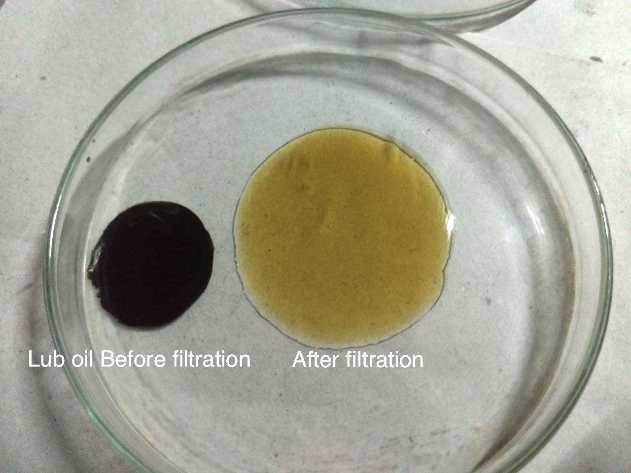 Lub oil recycling by KERASIEV® Ceramic Membrane- 3rd generation membrane