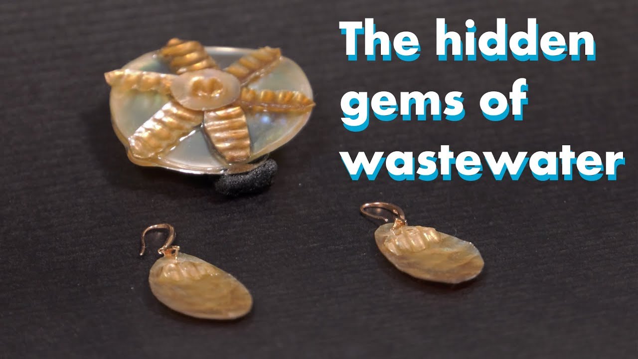 Jewelry made from Post-sewage Treatment Toilet Paper Comes with a High Price (Video)