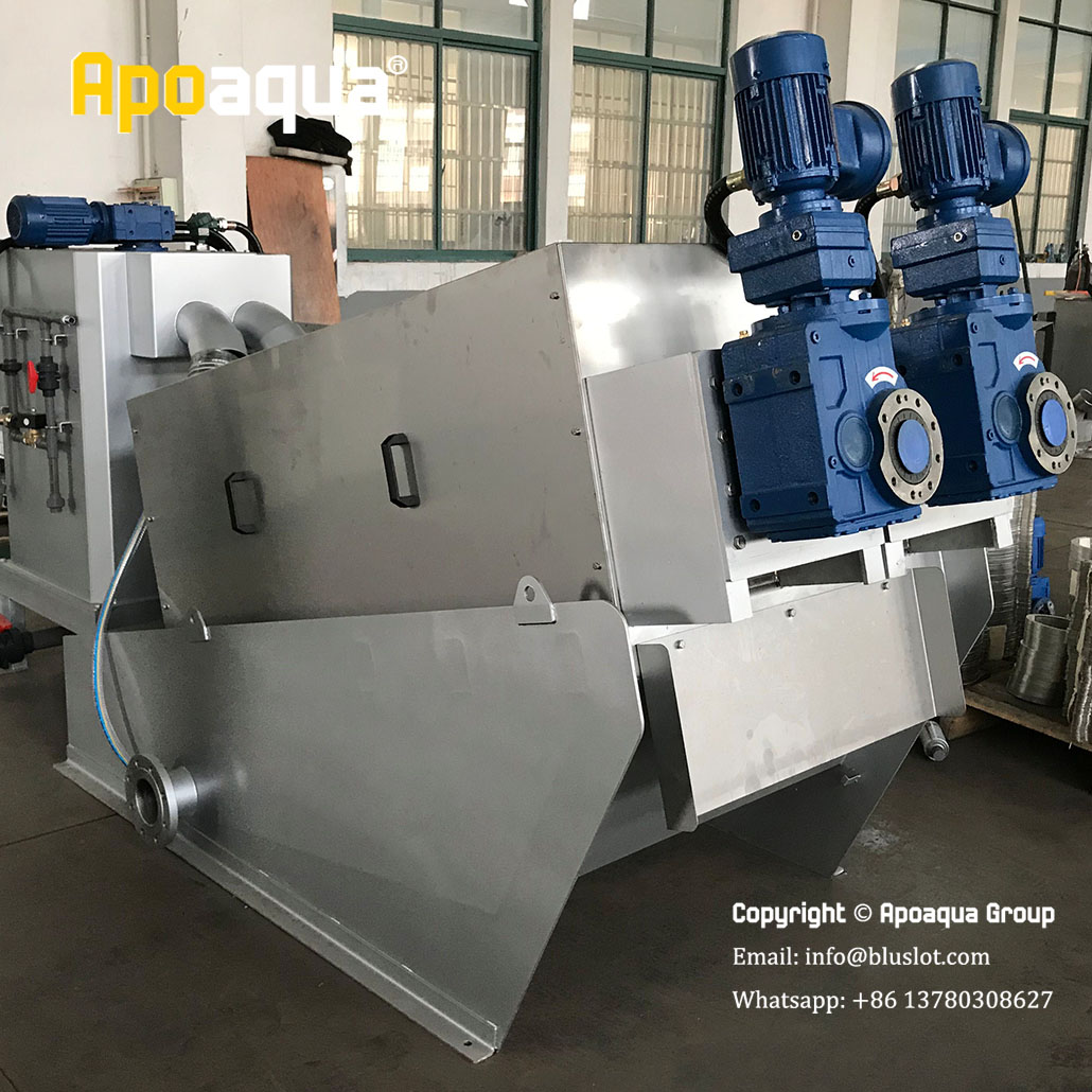 Sludge Dewatering Screw Press Machine Supplier - Apoaqua