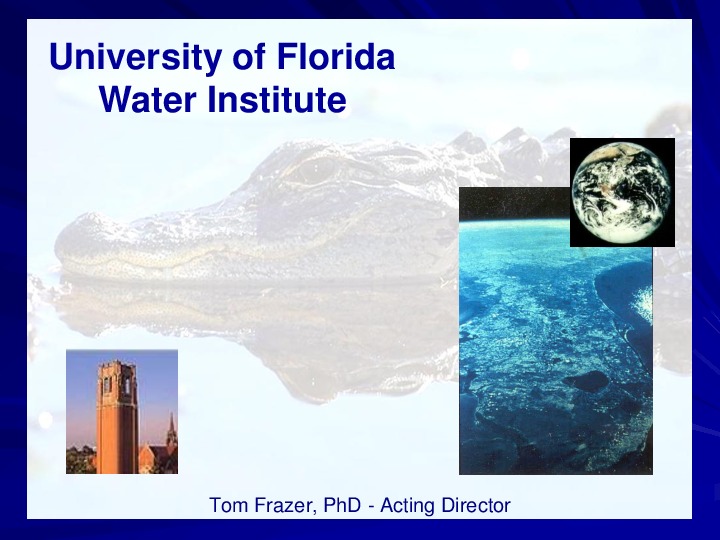 University of Florida Water Institute