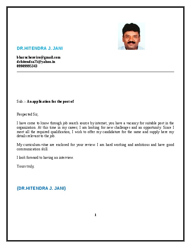 DR. HITENDRA JANI