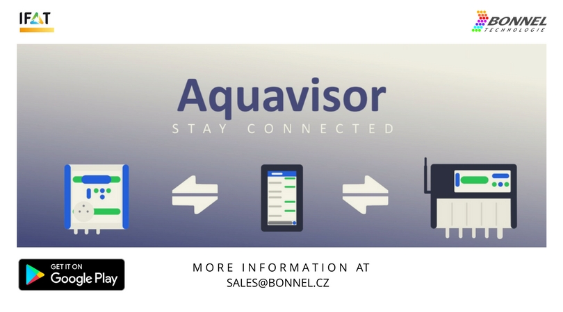 BONNEL Launched a New Mobile Application Aquavisor® for Small WWTPs