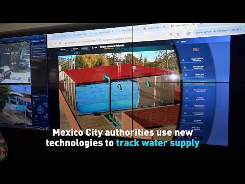 Mexico City authorities use new technologies to track water supply