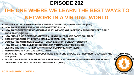 202 The One Where We Learn The Best Ways To Network in a Virtual World - Scaling UP! H2O
