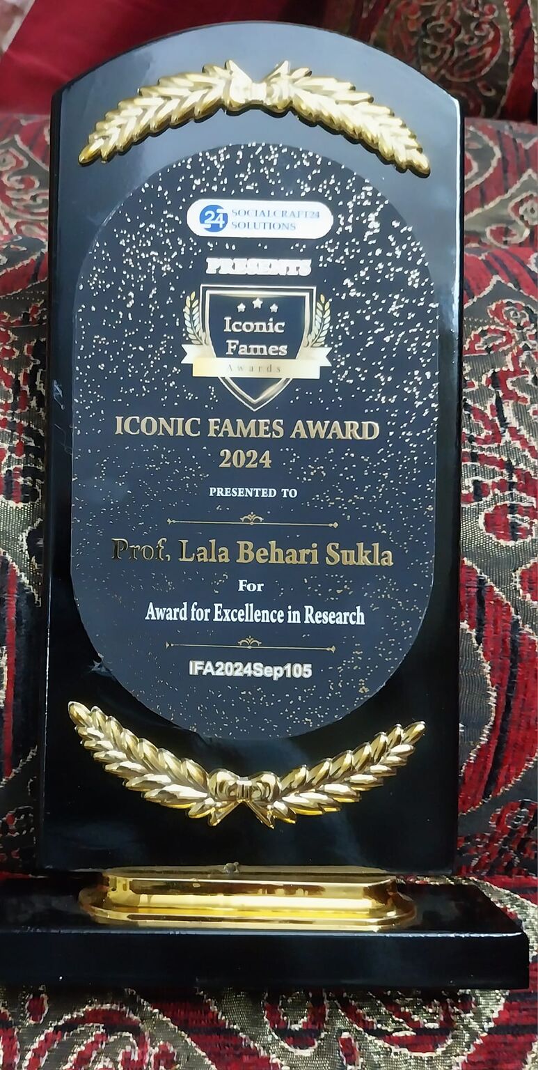 Received Iconic Fames Award 2024