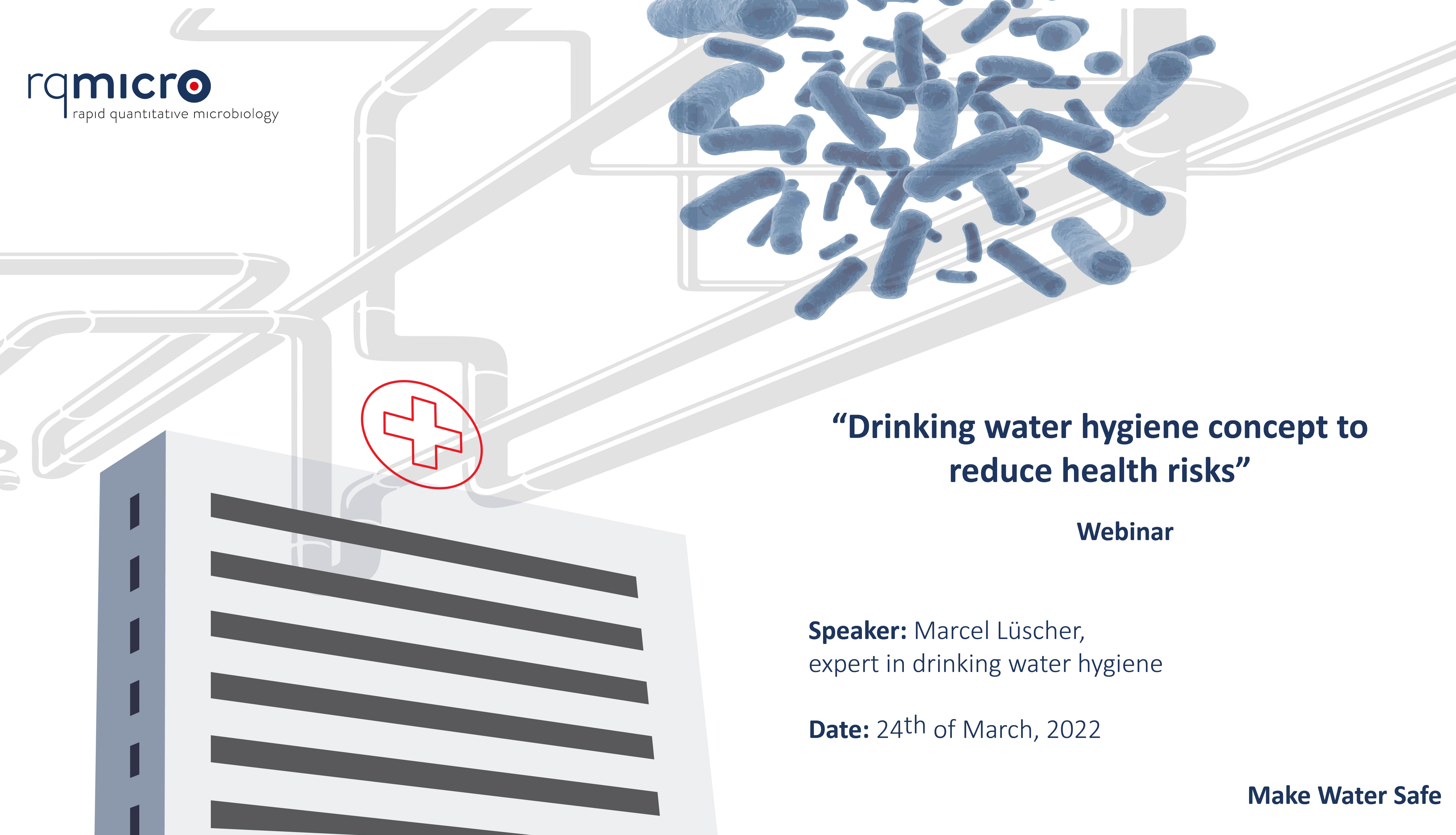 Webinar: Drinking water hygiene concept to reduce health risks