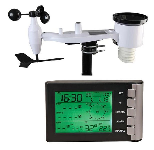 What are the pros and cons of portable weather stations?