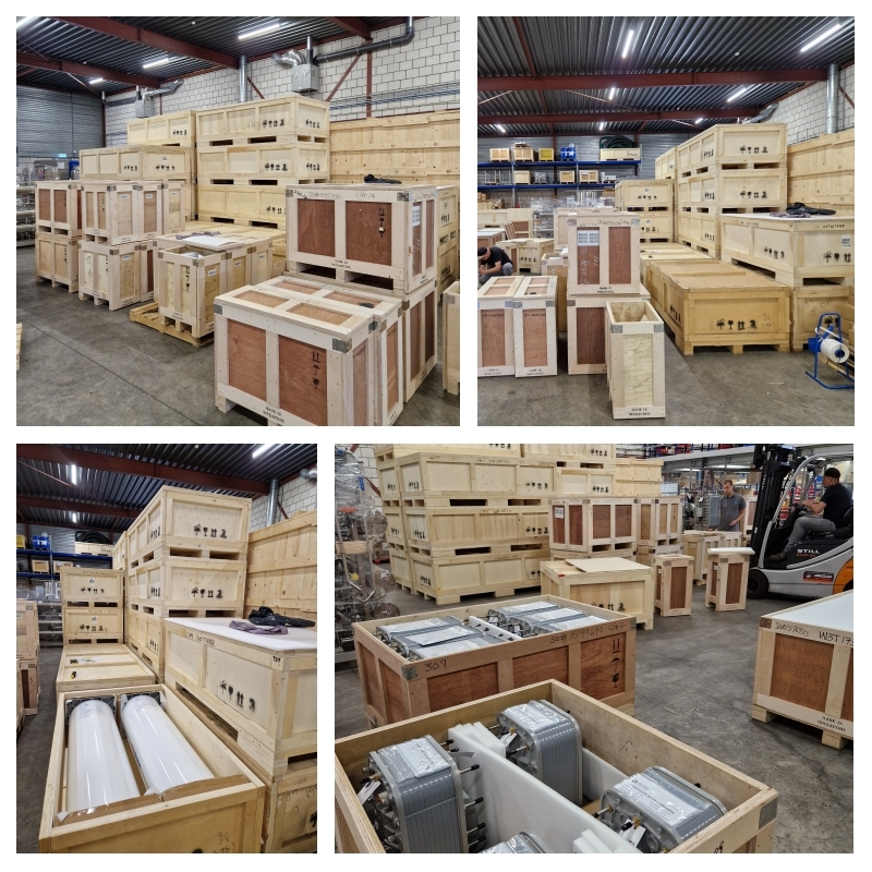 Busy times in the Pure Water Group warehouse!