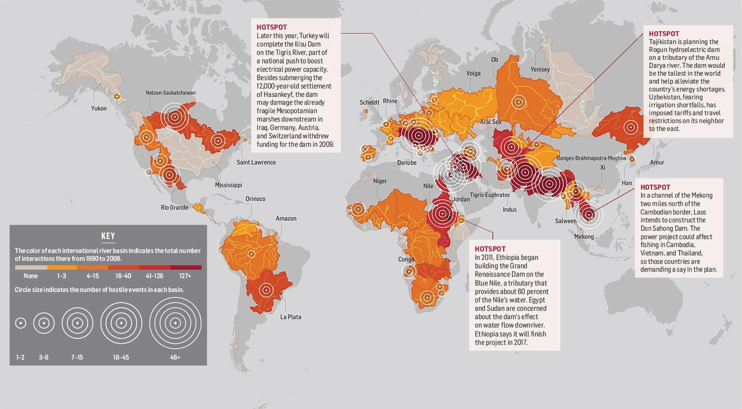 Hot spots of water conflict http://www.popsci.com/article/science/where-will-worlds-water-conflicts-erupt-infographic?dom=PSC