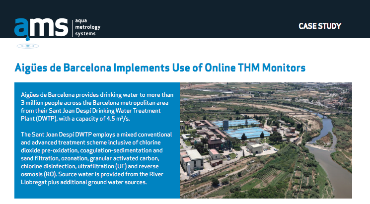 Aigües de Barcelona Implements Use of Online THM Monitors