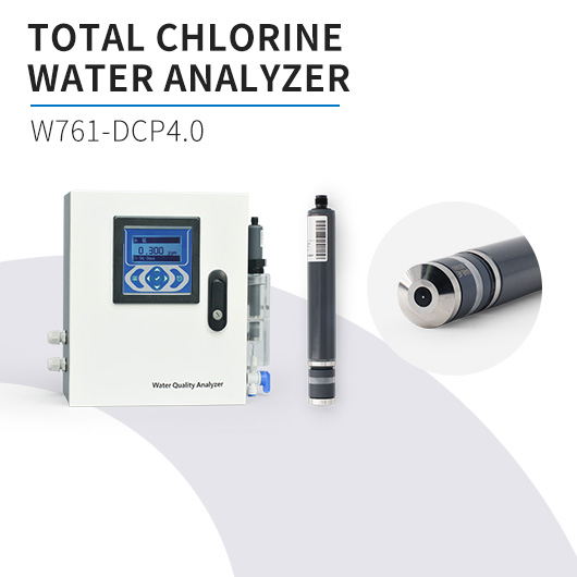 Intelligent Online Total Chlorine Analyzer with CP4.0 Sensor for Medical Wastewater