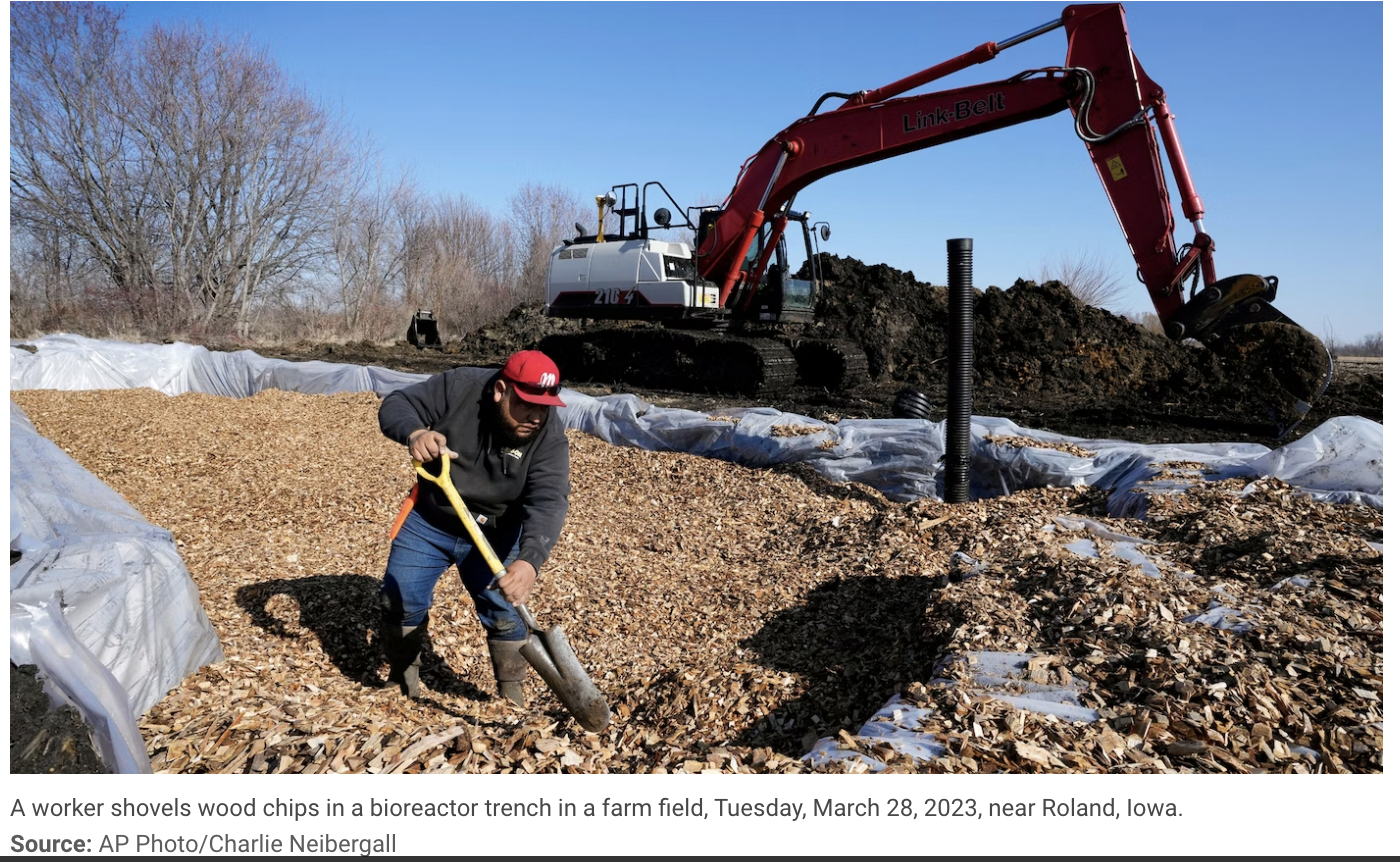 Low Tech Makes Cleaner Water in IowaNick Helland&#039;s central Iowa farm looks much like every other nearby farm on this chilly March day, with corn...