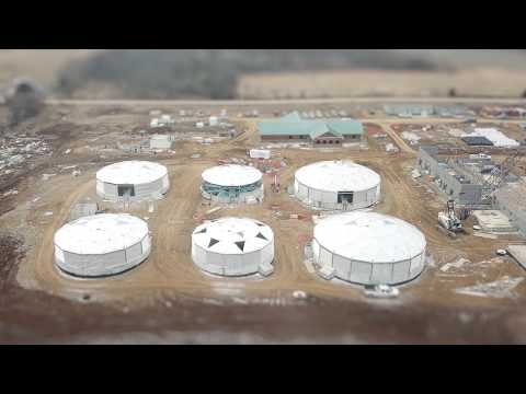 Aluminium Dome Covers for Kansas Water Treatment Facility (Video)