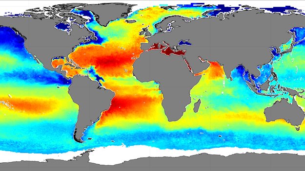 This is ​​​​​​​​​​​​​​the Most Precise Global Sea-​surface ​Salinity Map to ​Date