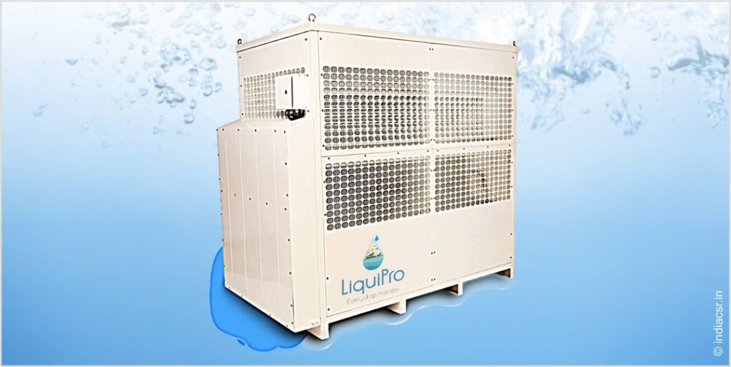 LiquiPro Atmospheric Water Generator | Clean and Safe Drinking Water for India