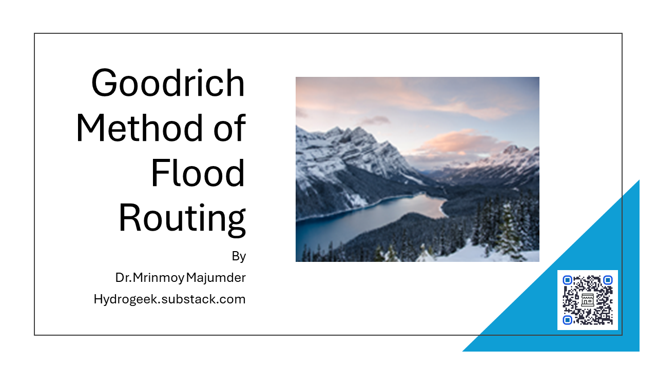 Goodrich Method of Flood Routing