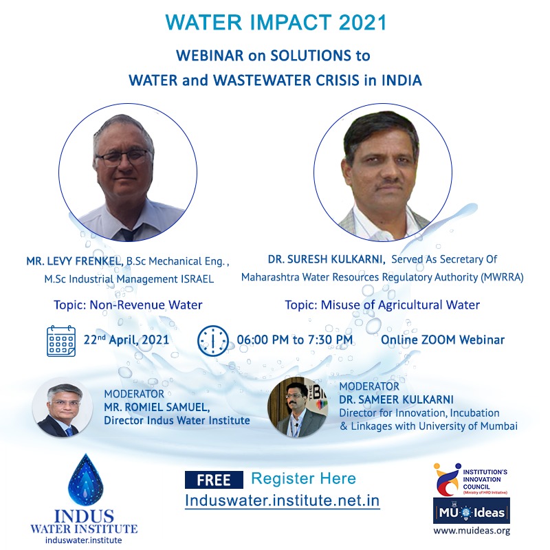 TODAY WATER IMPACT 2021 WEBINAR Join Zoom Meetinghttps://us02web.zoom.us/j/82822243426?pwd=RWZTMW1HemEzWFJsS25ORFAwZVNVQT09