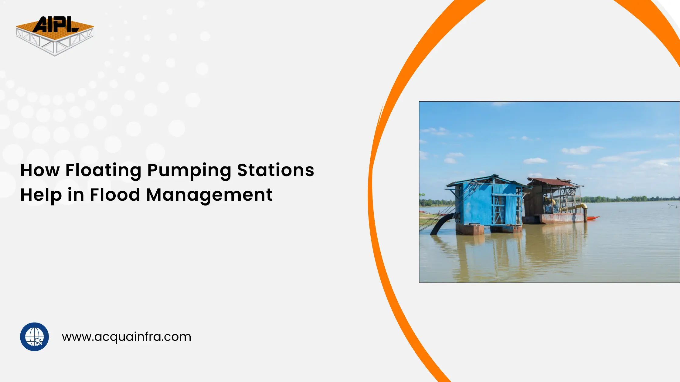 Floating Pumping Stations: Flood Management & Water Control