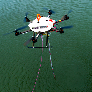 Drones that Can Suck up Water Hunt Oil Leak