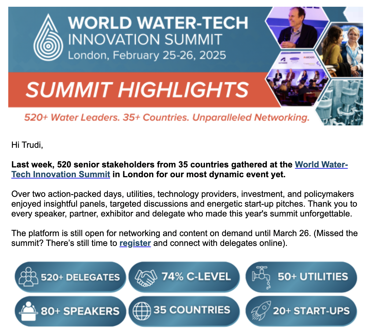 Highlights from the 2025 World Water-Tech Innovation Summit - World Water Tech Innovation Summit