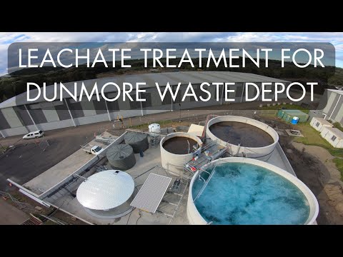 Aerofloat Leachate Treatment Plant at Dunmore Recycling & Waste Disposal Centre