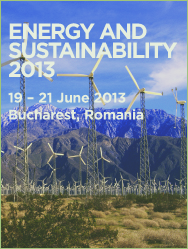 Energy and Sustainability 2013