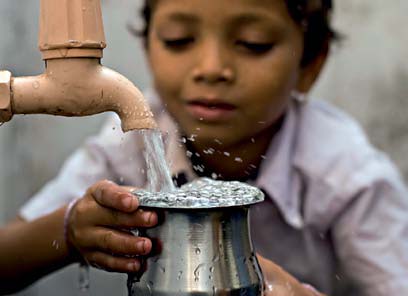 Partnership to Provide Drinkable Water in India