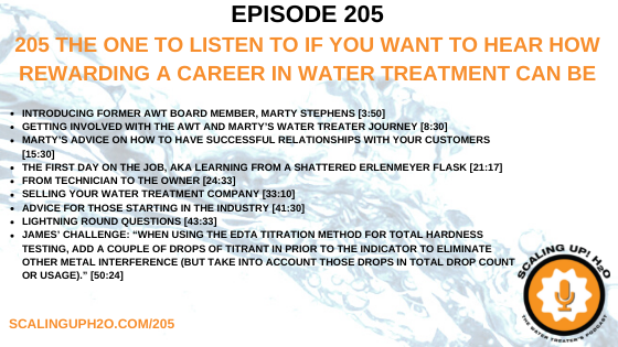 205 The One To Listen To If You Want To Hear How Rewarding A Career In Water Treatment Can Be