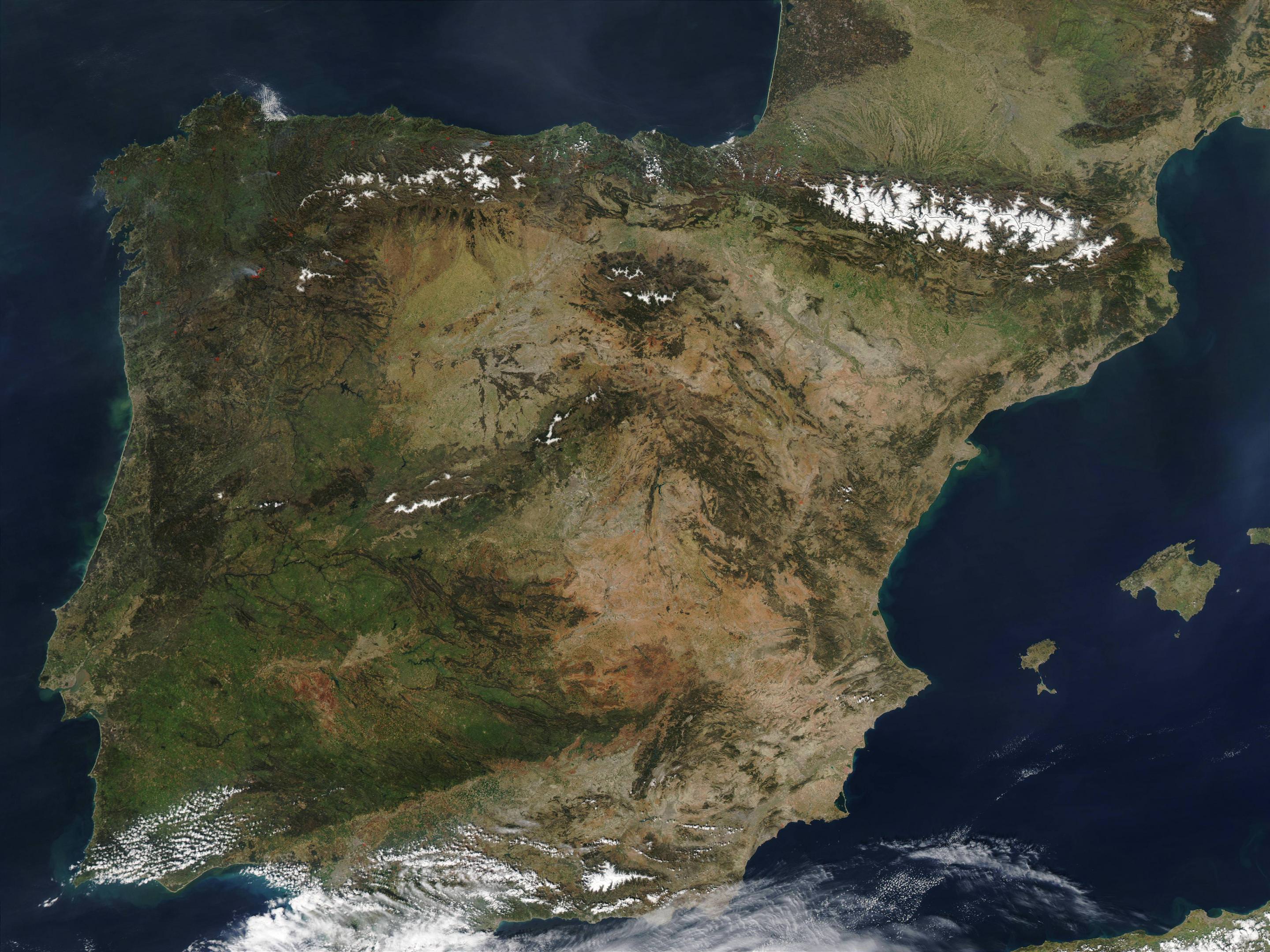 Spain and Portugal Struggle with Extreme Drought