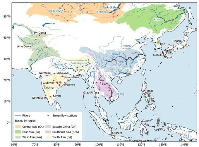 Largest study of Asia's rivers unearths 800 years of paleoclimate patterns