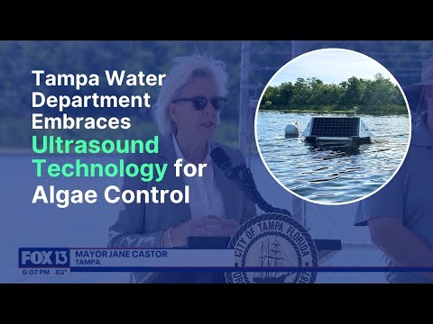 Innovative ultrasonic technology to reduce algae growth in Reservoirs
