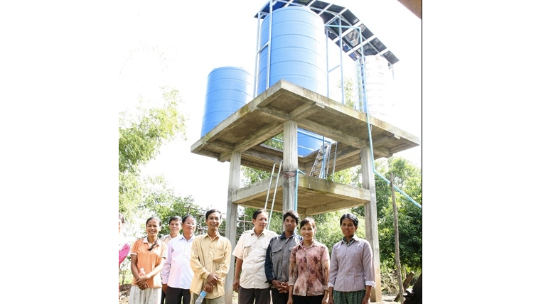 Private water management goes solar in Cambodia