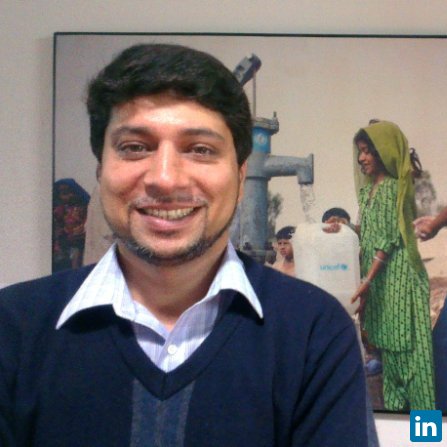 Kamran Naeem, WASH Specialist at UNICEF Pakistan