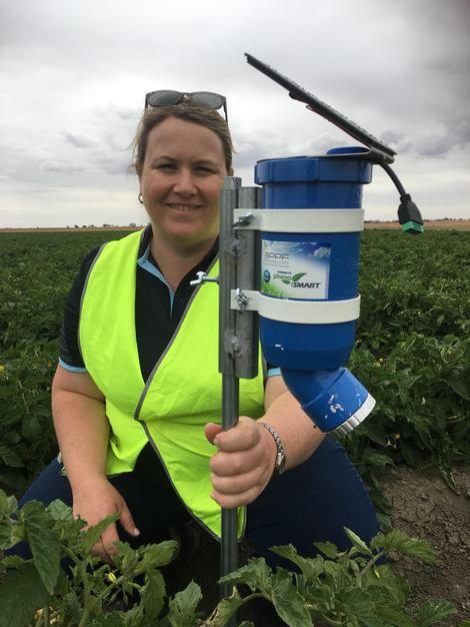 CSIRO and Goanna Ag bring smart sensors to help farmers improve crop water usage